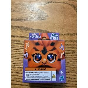 Furby Furblets Hoop-Lee Interactive Electronic Toy Tiger Orange 45t sounds
